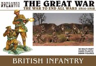  Wargames Atlantic  28mm The Great War 1914-18: British Infantry (30) WAAGW3