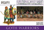  Wargames Atlantic  28mm 28mm Decline & Fall Imperial Rome 284-476AD: Goth Warriors (30) WAALR2