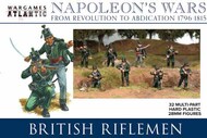  Wargames Atlantic  28mm Napoleon's Wars Revolution to Abdication 1796-1815 British Riflemen (32) WAANW2