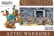  Wargames Atlantic  28mm Renaissance: Aztec Warriors (30) WAARN2