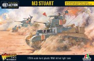  Warlord Games  28mm Bolt Action: WWII M3 Stuart Allied Light Tank (Plastic)* WRL13002