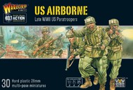  Warlord Games  28mm Bolt Action: WWII Late US Airborne Paratroopers (30) (Plastic) WRL13101