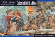  Warlord Games  28mm Black Powder: Colonial Militia Men 1776-1783 (30) (Plastic) WRL13402