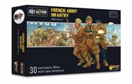 WWII French Army Infantry (30) (Plastic) #WRL15504