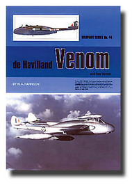  Warpaint Books  Books De Havilland Venom & Sea Venom WPB0044