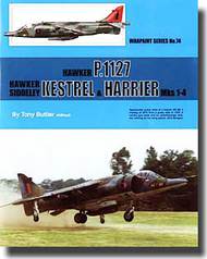 Warpaint Books  Books Hawker P.1127, Hawker Siddeley Kestrel & Harrier Mks 1-4 WPB0074