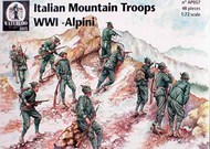  Waterloo 1815  1/72 ITALIAN MOUNTAIN TROOPS WWI Alpini x 45 pieces WAT057