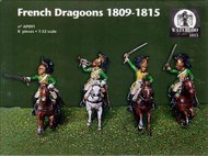  Waterloo 1815  1/32 FRENCH DRAGOONS 1809 - 1815 WAT091