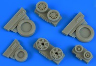  Wheeliant by Aires  1/48 F16I Sufa GY Production Weighted Wheels for HSG WHL148017