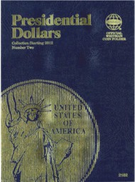  Whitman  NoScale Presidential Dollars Collection Vol.II Starting 2012 Coin Folder WHC2182