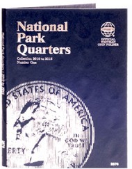  Whitman  NoScale National Park Quarters Vol.1 2010-15 Philadelphia & Denver Mint Coin Folder WHC2876