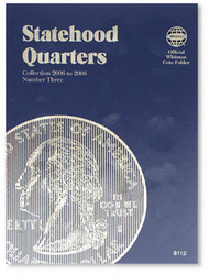  Whitman  NoScale Statehood Quarters Vol.3 2006-2008 Coin Folder WHC8112