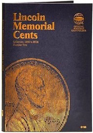  Whitman  NoScale Lincoln Memorial Cents 1999-2008 Coin Folder WHC8196