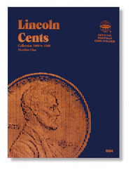 Lincoln Cents 1909-1940 Coin Folder #WHC9004