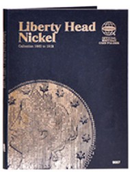  Whitman  1/35 Liberty Head Nickels 1883-1912 Coin Folder WHC9007