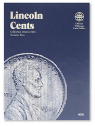  Whitman  NoScale Lincoln Cents 1941-1974 Coin Folder WHC9030