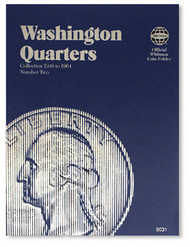  Whitman  NoScale Washington Quarters 1948-1964 Coin Folder WHC9031