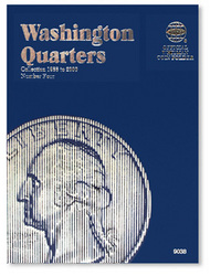  Whitman  NoScale Washington Quarters 1988-2000 Coin Folder WHC9038