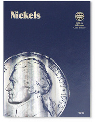  Whitman  NoScale Nickels Plain Coin Folder WHC9042