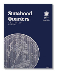  Whitman  NoScale Statehood Quarters 1999-2001 Coin Folder WHC9697