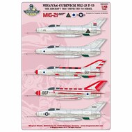  Wingman Models  1/48 Mikoyan MiG-21 F-13 007 Defector to Israel WMD48007