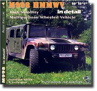  Wings And Wheels Publications  Books M998 HMMWV In Detail WWPG004
