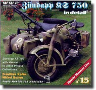  Wings And Wheels Publications  Books Zundapp KS 750 w/ Side Car in Detail WWPR015