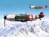 Messerschmitt Bf.109E-3a Swiss Air Force Fighter #D5-12