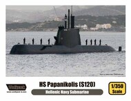  Wolfpack Design  1/350 HS Papanikolis (S120) Hellenic Navy Submarine WPD13502