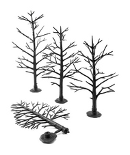  Woodland Scenics  NoScale Plastic Tree Armatures 5" - 7" Deciduous (12) WOO1123
