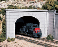  Woodland Scenics  HO Concrete Double Tunnel Portal WOO1256