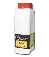  Woodland Scenics  NoScale Soft Flake Snow (32oz. Shaker) WOO140