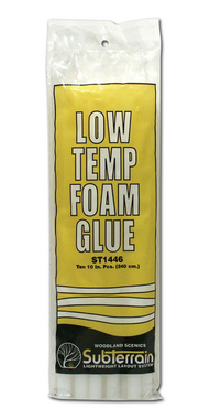  Woodland Scenics  NoScale Sub Terrain Low Temp Foam Glue (10 sticks) WOO1446