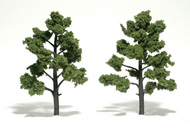  Woodland Scenics  NoScale Ready Made Realistic Trees- 5" - 6" Light Green (2) WOO1512