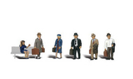  Woodland Scenic  HO Scenic Accents Travelers w/Bags (6) WOO1840