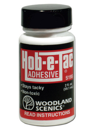  Woodland Scenics  NoScale Hob-E-Tac Adhesive (2 fl.oz.) WOO195