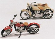  Woodland Scenics  HO Scenic Detail Kit- Motorcycles & Sidecar WOO228