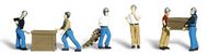  Woodland Scenic  O Scenic Accents Dock Workers (6)* WOO2729