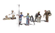  Woodland Scenics  O Scenic Accents City Workers (6) WOO2742