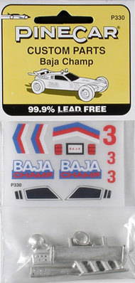 Pine Car Custom Parts- Baja Champ #WOO330