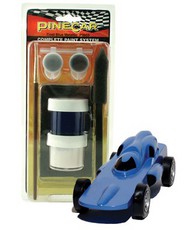  Woodland Scenics  NoScale Pine Car Complete Paint System Cool Blue WOO3955