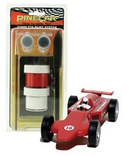  Woodland Scenics  NoScale Pine Car Complete Paint System Flamin' Red WOO3957