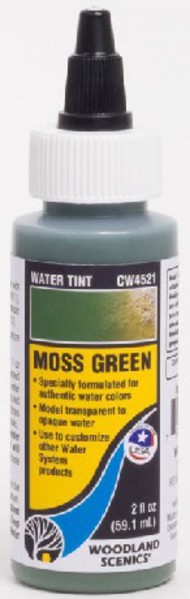  Woodland Scenics  NoScale Water Tint- Moss Green (2 fl.oz.) WOO4521