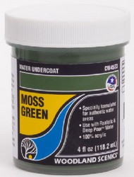 Water Undercoat - Moss Green (4 fl.oz.) #WOO4533