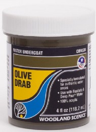 Water Undercoat - Olive Drab (4 fl.oz.) #WOO4534