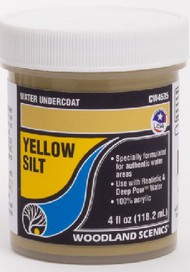  Woodland Scenics  NoScale Water Undercoat - Yellow Silt (4 fl.oz.) WOO4535
