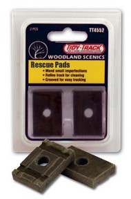  Woodland Scenics  NoScale Tidy Track Rescue Pads (2) WOO4551