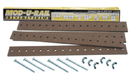 Woodland Scenics  NoScale Mod-U-Rail Connector Plates (4 Plates/6 Bolts & Wing Nuts) WOO4780