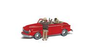 Autoscene Cop'n a Kiss 1948 Ford Car w/Figures #WOO5337
