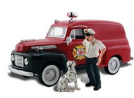 Autoscene Fire Chief Panel Truck w/Figures #WOO5559